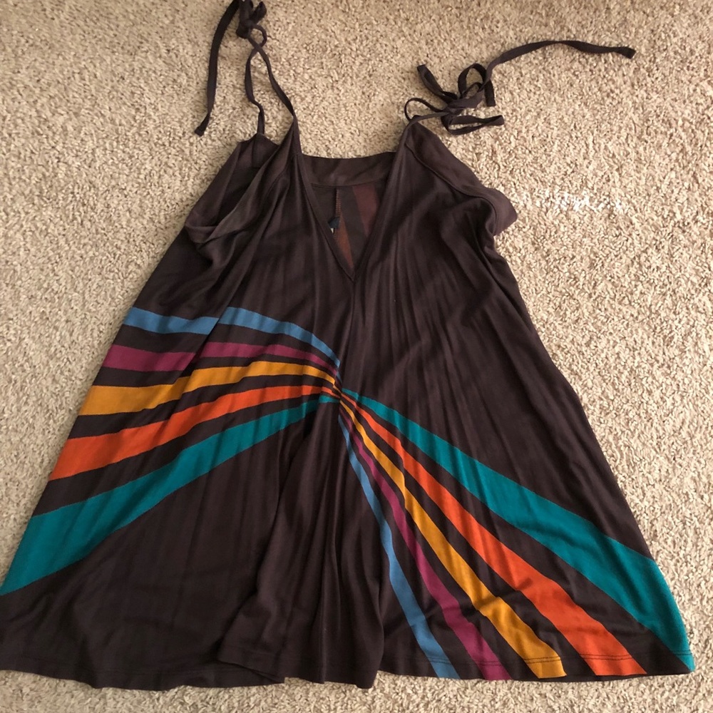 French Connection Tie shoulder top